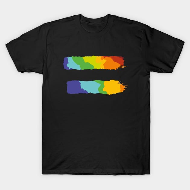 LGBT Equality Symbol LGBTQ Pride T-Shirt by uncommontee